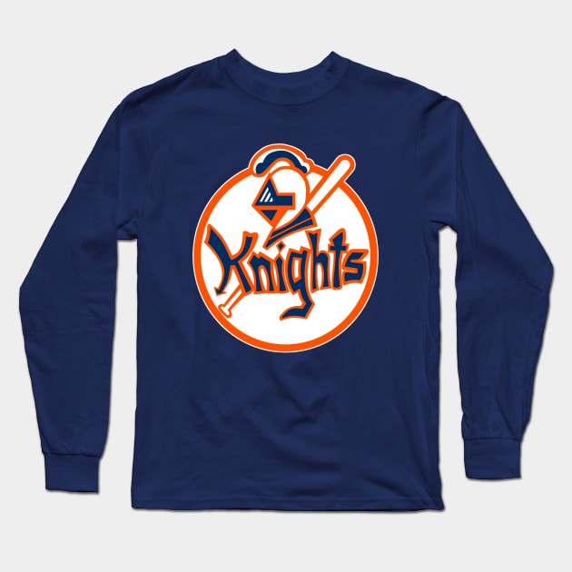 New York Knights Long Sleeve T-Shirt by AngryMongoAff